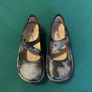 Alegria by PG Lite Jil-752 Mary Jane Shoes Women’s 38 W Black Leather Comfort
